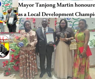 Mayor Tanjong Martin honoured as a Local Development Champion
